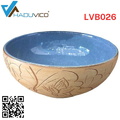 Chậu lavabo dương bàn sứ mỹ thuật Haduvico LVB026