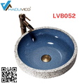 Chậu lavabo dương bàn sứ mỹ thuật Haduvico LVB052