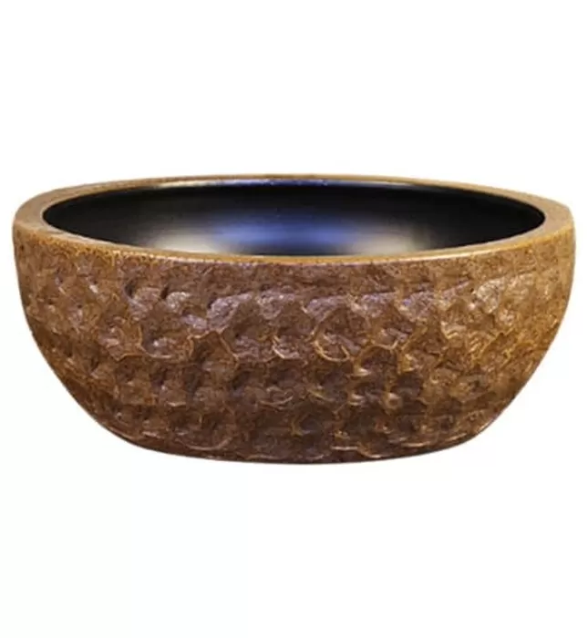 Chậu lavabo dương bàn sứ mỹ thuật Haduvico LVB027