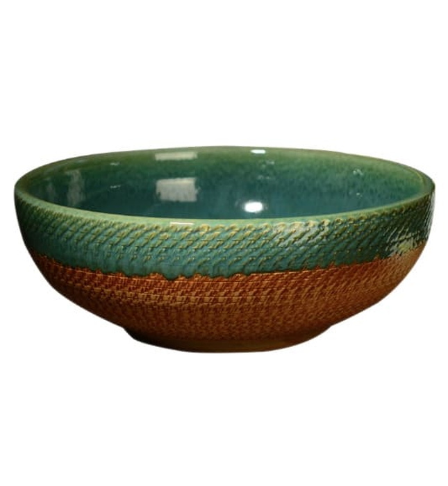 Chậu lavabo dương bàn sứ mỹ thuật Haduvico LVB037