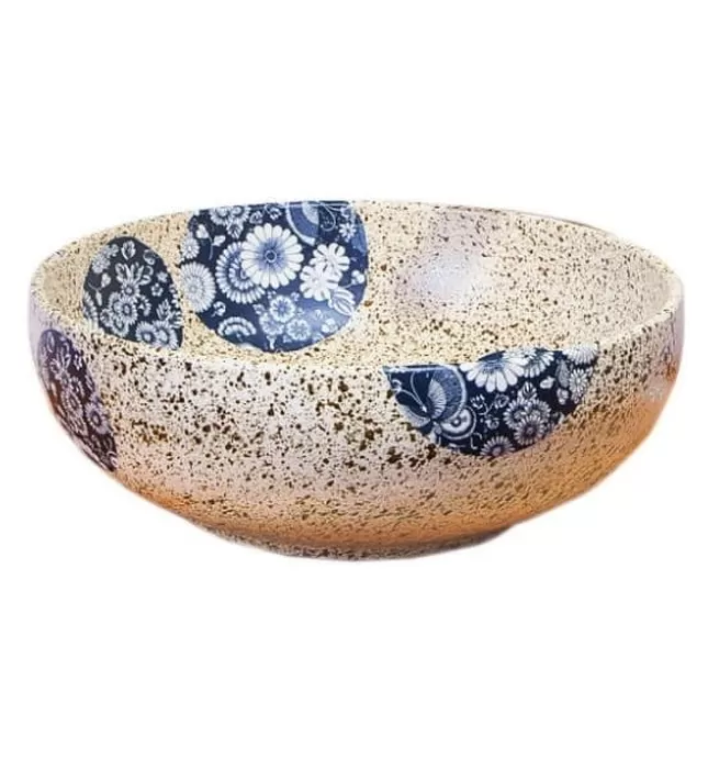 Chậu lavabo dương bàn sứ mỹ thuật Haduvico LVB042