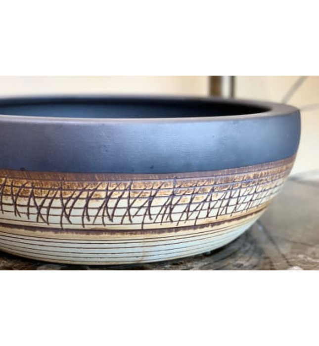 Chậu lavabo dương bàn sứ mỹ thuật Haduvico LVB049