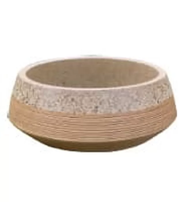 Chậu lavabo dương bàn sứ mỹ thuật Haduvico LVB064