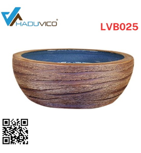 Chậu lavabo dương bàn sứ mỹ thuật Haduvico LVB025