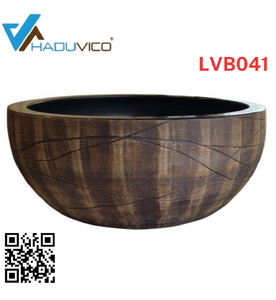 Chậu lavabo dương bàn sứ mỹ thuật Haduvico LVB041