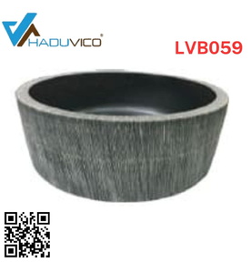 Chậu lavabo dương bàn sứ mỹ thuật Haduvico LVB059
