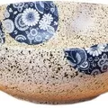 Chậu lavabo dương bàn sứ mỹ thuật Haduvico LVB042