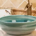 Chậu lavabo dương bàn sứ mỹ thuật Haduvico LVB044