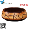 Chậu lavabo dương bàn sứ mỹ thuật Haduvico LVB048