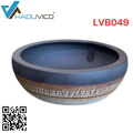 Chậu lavabo dương bàn sứ mỹ thuật Haduvico LVB049