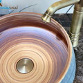 Chậu lavabo dương bàn sứ mỹ thuật Haduvico LVB061