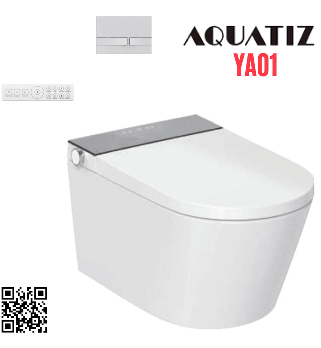 Bồn cầu treo tường cảm ứng Aquatiz YA01