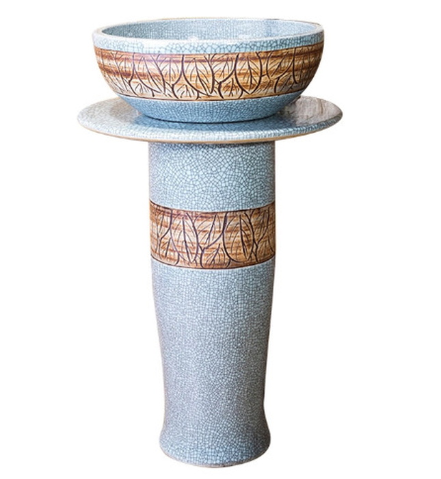 Đôn chậu sứ mỹ thuật cao cấp Haduvico DC005