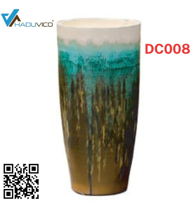 Đôn chậu sứ mỹ thuật cao cấp Haduvico DC008