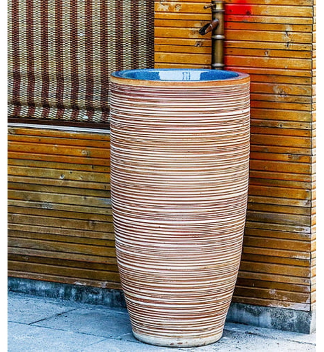 Đôn chậu sứ mỹ thuật cao cấp Haduvico DC010