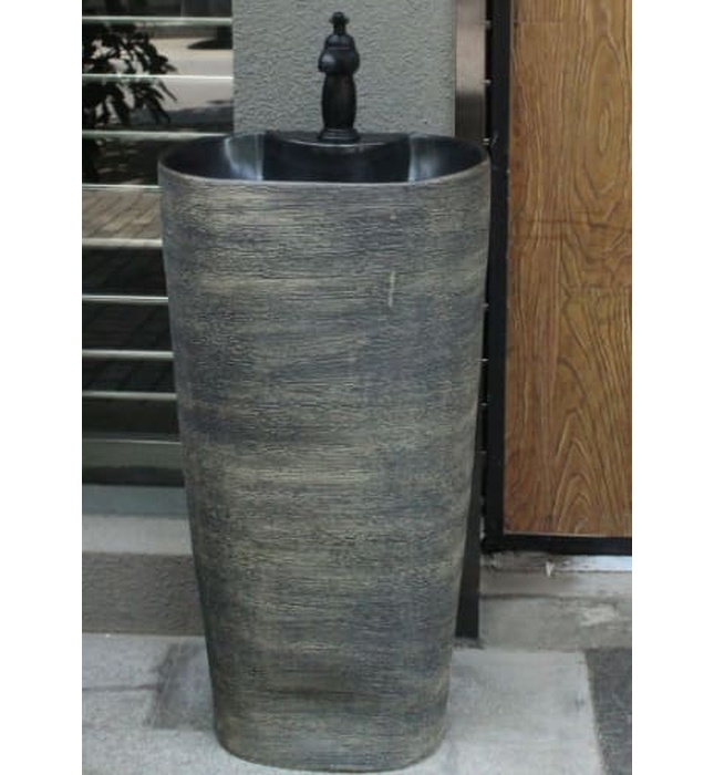 Đôn chậu sứ mỹ thuật cao cấp Haduvico DC018