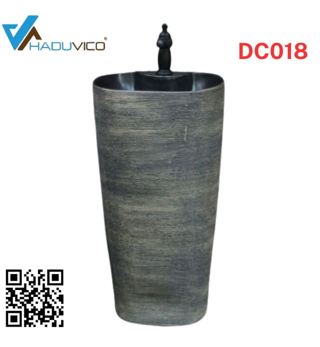 Đôn chậu sứ mỹ thuật cao cấp Haduvico DC018