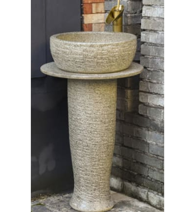 Đôn chậu sứ mỹ thuật cao cấp Haduvico DC027