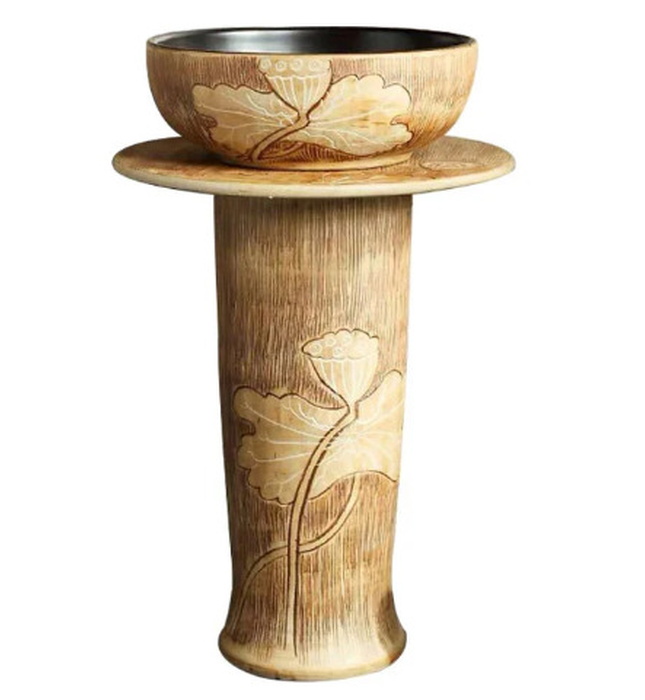 Đôn chậu sứ mỹ thuật cao cấp Haduvico DC028