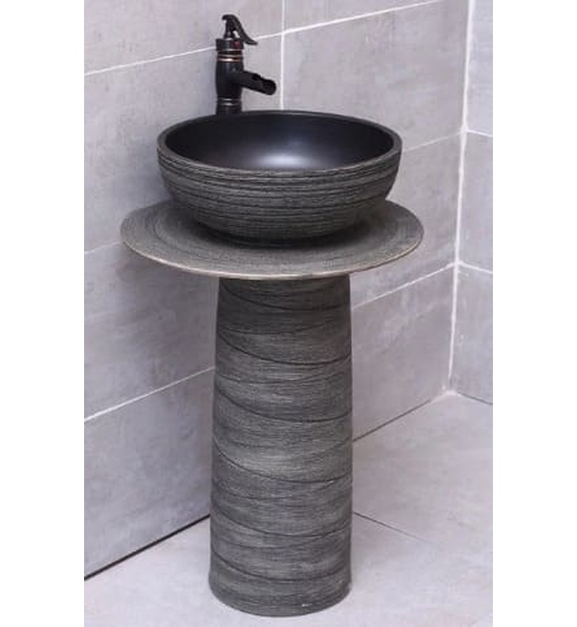 Đôn chậu sứ mỹ thuật cao cấp Haduvico DC029