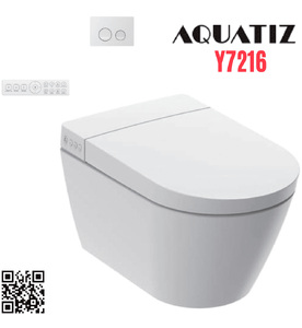 Bồn cầu treo tường cảm ứng Aquatiz V7216