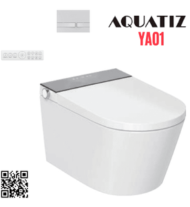 Bồn cầu treo tường cảm ứng Aquatiz YA01