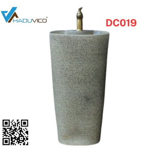 Đôn chậu sứ mỹ thuật cao cấp Haduvico DC019
