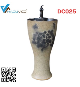 Đôn chậu sứ mỹ thuật cao cấp Haduvico DC025