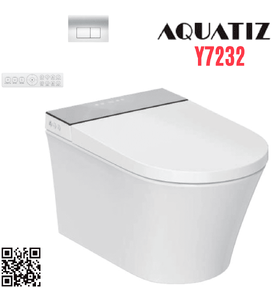 Bồn cầu treo tường cảm ứng Aquatiz V7232