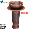 Đôn chậu sứ mỹ thuật cao cấp Haduvico DC003