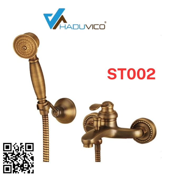 Sen tắm nóng lạnh bằng đồng Haduvico ST002