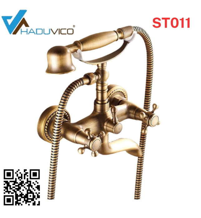 Sen tắm nóng lạnh bằng đồng Haduvico ST011