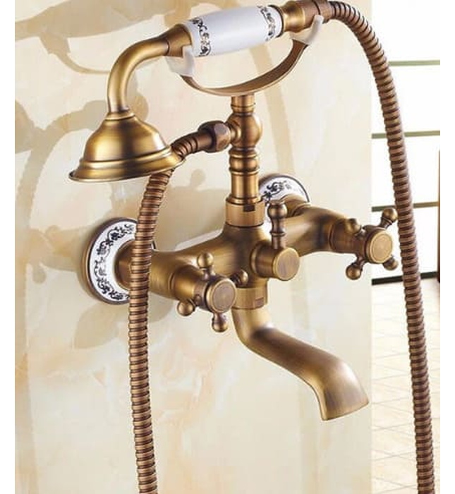 Sen tắm nóng lạnh bằng đồng Haduvico ST016