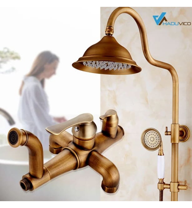 Sen cây nóng lạnh bằng đồng Haduvico ST018