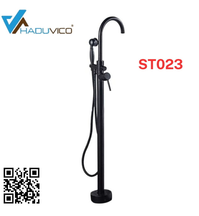 Sen bồn tắm nóng lạnh đặt sàn bằng đồng Haduvico ST023