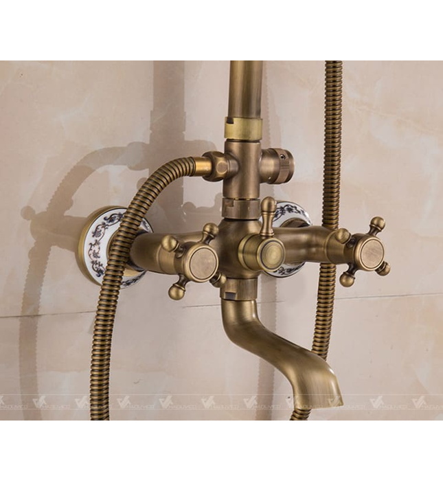 Sen cây nóng lạnh bằng đồng Haduvico ST041