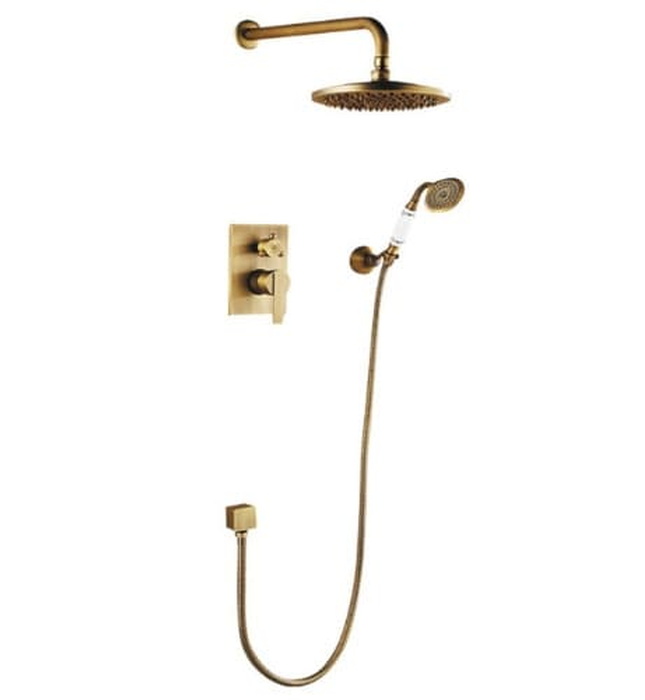 Sen tắm âm trần bằng đồng Haduvico ST075