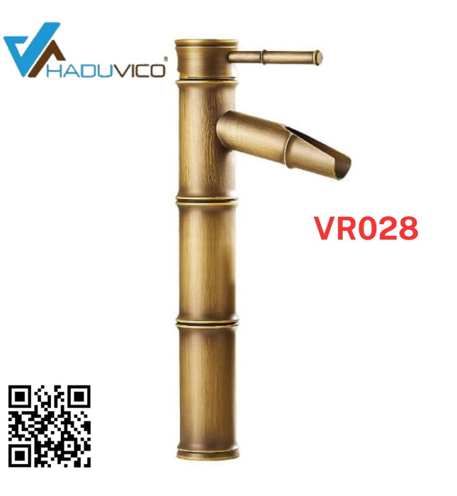 Vòi chậu nóng lạnh đồng thau Haduvico VR028