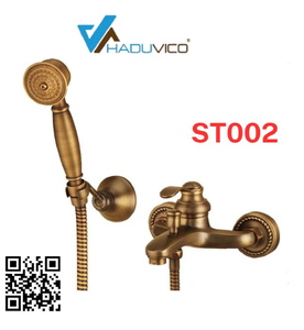 Sen tắm nóng lạnh bằng đồng Haduvico ST002