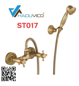 Sen tắm nóng lạnh bằng đồng Haduvico ST017