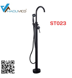 Sen bồn tắm nóng lạnh đặt sàn bằng đồng Haduvico ST023