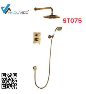 Sen tắm âm trần bằng đồng Haduvico ST075