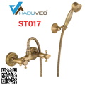 Sen tắm nóng lạnh bằng đồng Haduvico ST017