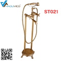 Sen bồn tắm nóng lạnh đặt sàn bằng đồng Haduvico ST021