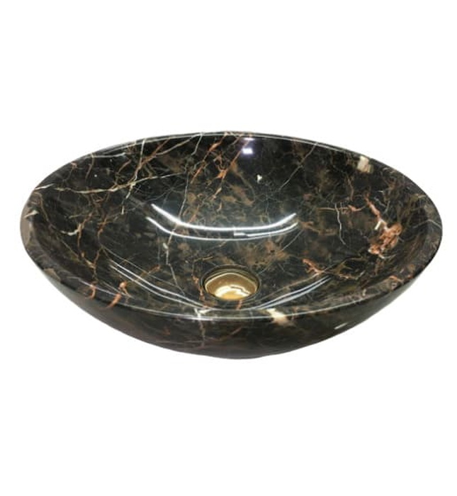 Chậu lavabo đá tự nhiên đặt bàn Haduvico TN008