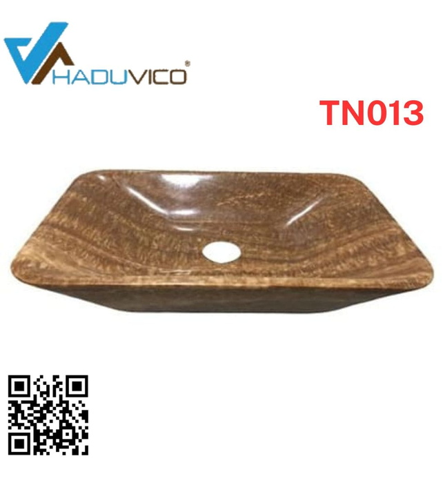 Chậu lavabo đá cuội đặt bàn Haduvico TN013