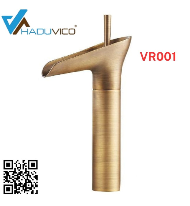 Vòi chậu nóng lạnh đồng thau Haduvico VR001