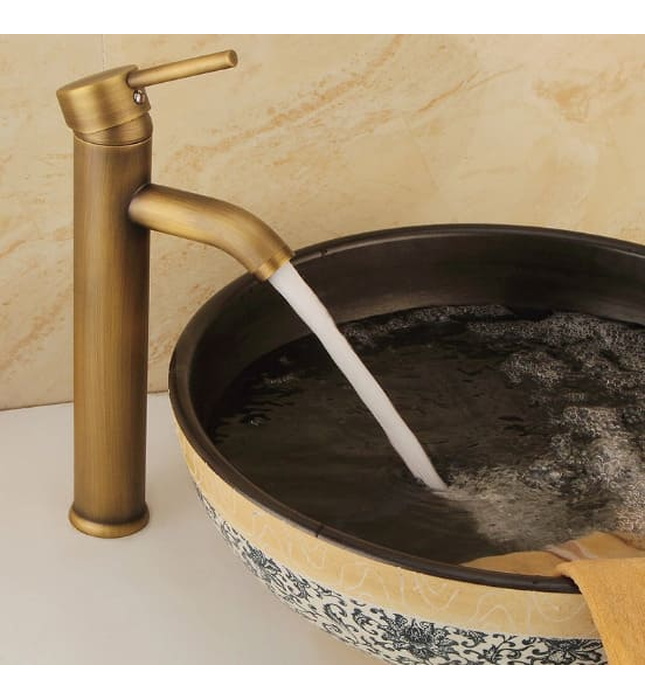 Vòi chậu nóng lạnh đồng thau Haduvico VR008M