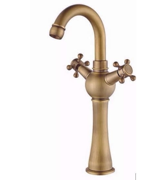 Vòi chậu nóng lạnh đồng thau Haduvico VR026