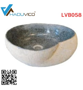 Chậu lavabo đá cuội đặt bàn Haduvico LVB058